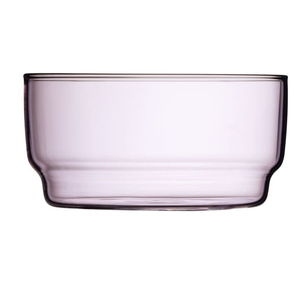 Miniatyrbild 4 av 6: Lyngby Glas 32369 soppskål Dessertskål 0,5 l Rund Rosa 2 styck