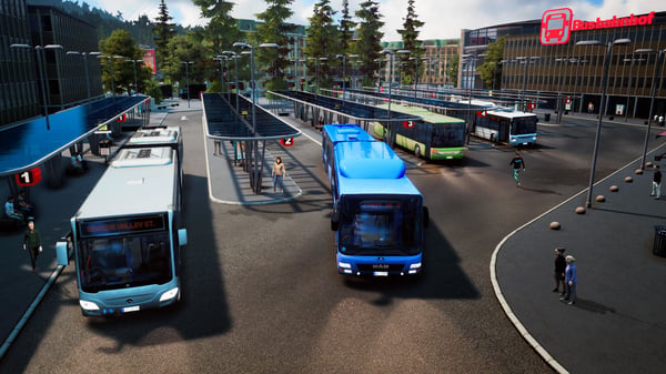 Pikkukuva 6 / 7: Astragon Bus Simulator 19 Vakio Saksa, Englanti, Yksinkertaistettu kiina, Korea, Espanja, Ranska, Italia, Japani, Puola, Portugali, Venäjä, Tšekki, Turkki PlayStation 4