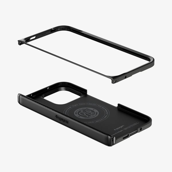 Spigen Slim Armor Pro (Mag Fit) mobiltelefon etui 20,3 cm (8") Cover Sort
