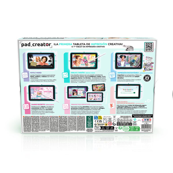 Pikkukuva 6 / 14: Canal Toys Studio Creator Instant Print Pad Creator Lasten tabletti