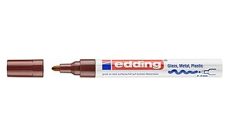 Edding 750 Brun 1 stk