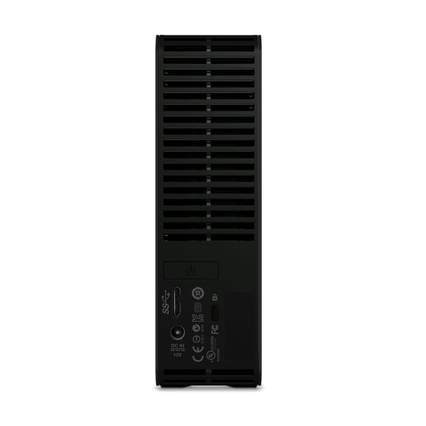 Western Digital Elements WDBWLG0160HBK-EESN externa hårddiskar 16 TB USB Type-A 2.0/3.2 Gen 1 (3.1 Gen 1) Svart