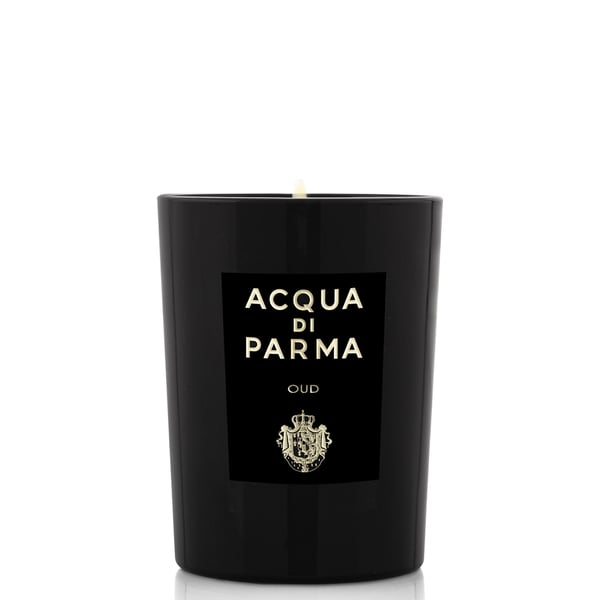Miniatyrbillede 1 af 3: Acqua di Parma Oud vokslys Rund Sort 1 stk
