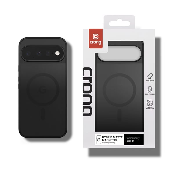 Crong CRGHMMGPX11BLK mobiltelefon etui Cover Sort