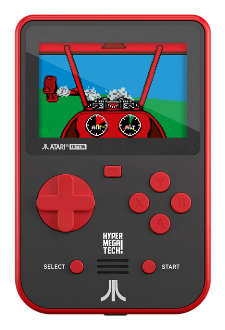 Just for Games Super Pocket ATARI Edition bærbar spilkonsol 7,11 cm (2.8") Rød