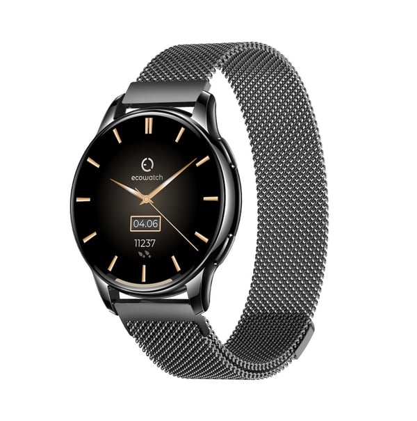 Miniatyrbillede 1 af 3: MaxCom Ecowatch3 3,35 cm (1.32") AMOLED Digital 466 x 466 pixel Berøringsskærm Rustfrit stål