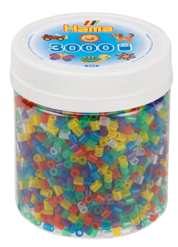Hama Beads 209-53 perle Rund perle Flerfarvet 3000 stk