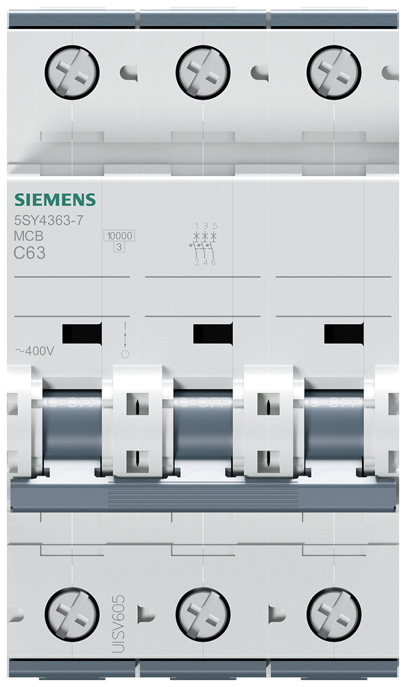 Siemens 5SY4363-7 strömbrytare 3