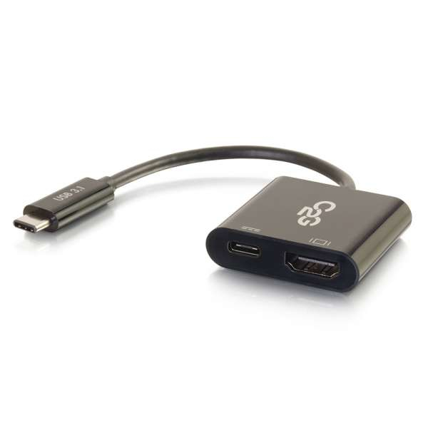 C2G 80492 USB grafisk adapter 3840 x 2160 pixel Sort