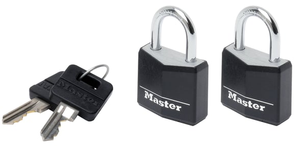 MASTER LOCK 9130EURTBLK hængelås Konventionelle hængelås 2 stk