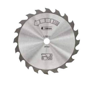Miniatyrbild 1 av 2: Stanley STA13125-XJ cirkelsågsblad 17 cm 1 styck