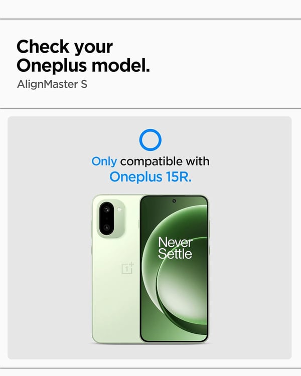 Miniatyrbild 5 av 5: Spigen AGL11398 skärm- och baksidesskydd till mobiltelefon Genomskinligt skärmskydd OnePlus 1 styck