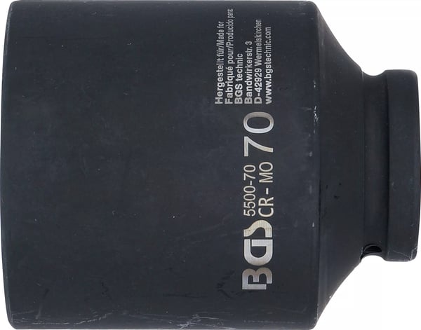 BGS technic Impact Socket Hexagon pistorasia