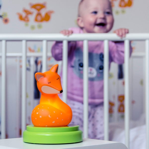 Ansmann 1800-0060 natlys til baby Grøn, Orange