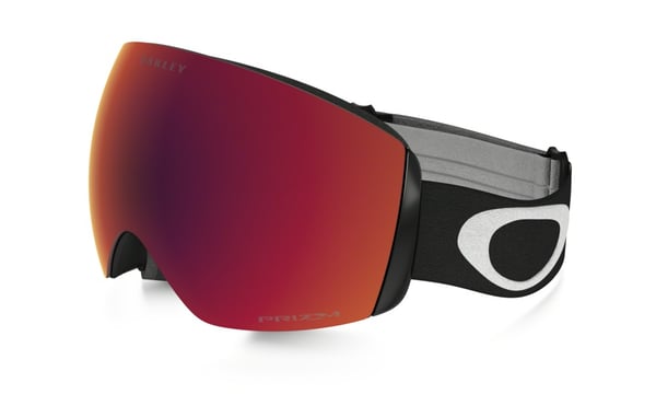 Oakley Flight Deck XM PRIZM vinter sportsbrille Sort Mænd Orange, Gul Sfærisk linse