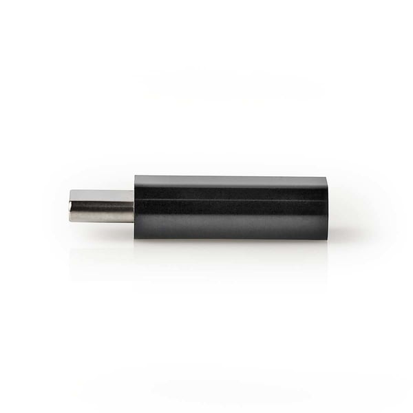 Nedis CCBW60911AT kabelomvandlare (hane/hona) USB-C USB Micro-B Antracit