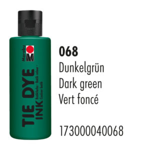 Marabu Tie Dye Ink Tummanvihreä 80 ml 1 kpl