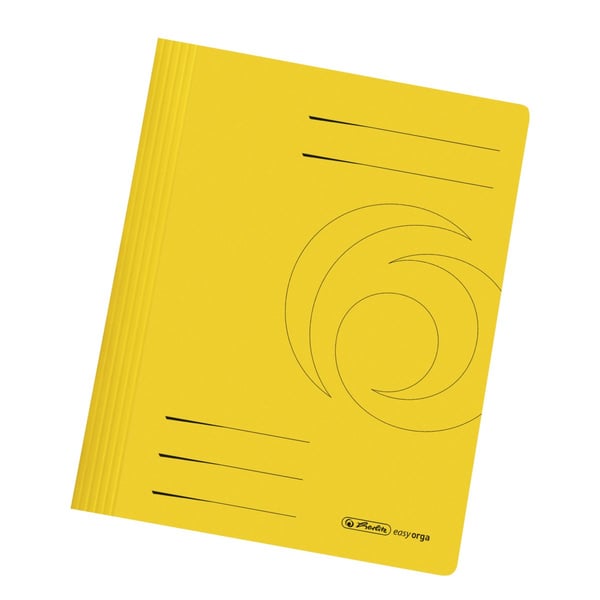Herlitz 11034303 folder Pap Gul A4 Herlitz 11034303 folder Pap Gul A4