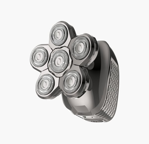 Jean Louis David 360 XTREME Head Shaver Parranajokone kääntyvällä päällä Ruostumaton teräs