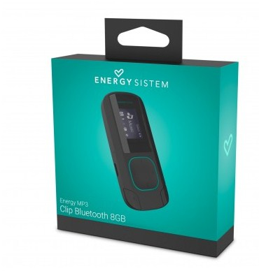 Energy Sistem 426508 MP3-/MP4-soitin MP3-soitin 8 GB Musta