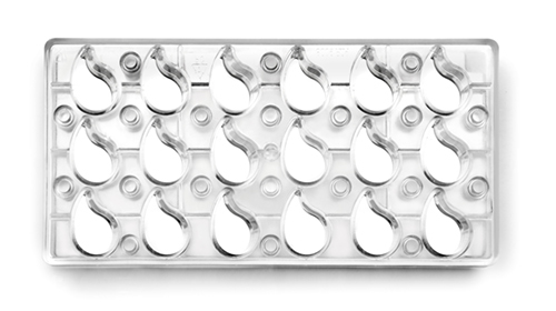 Ibili 799300 slik- & chokoladeform Transparent