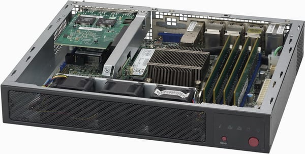 Supermicro CSE-E300 datorväskor Ställning Svart