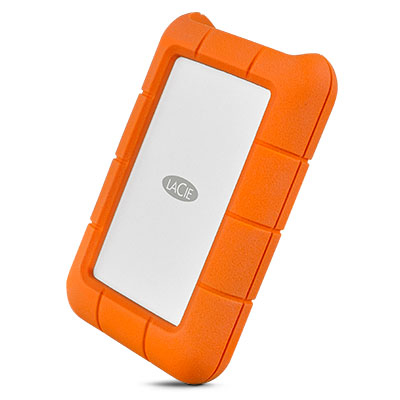 Pikkukuva 1 / 3: LaCie Rugged USB-C ulkoinen kovalevy 1 TB 2.5" USB Type-C 3.2 Gen 1 (3.1 Gen 1) Oranssi