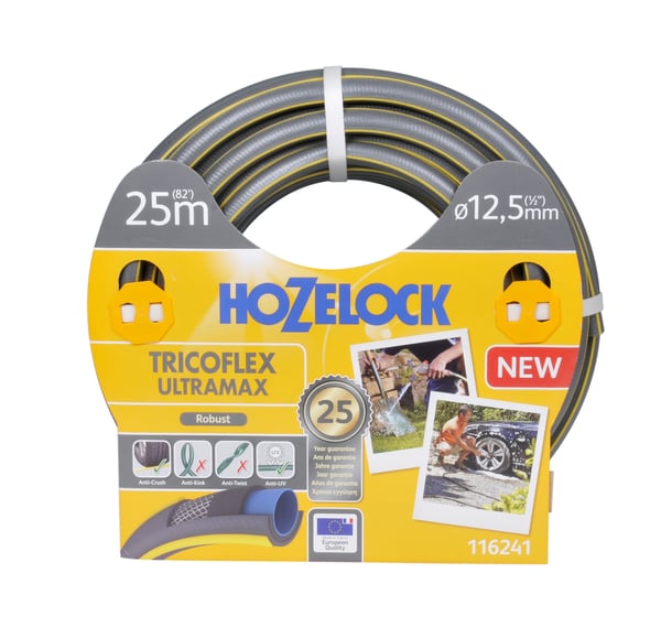 Hozelock 116241 puutarhaletku 25 m PVC-muovi Harmaa, Keltainen Hozelock 116241 puutarhaletku 25 m PVC-muovi Harmaa, Keltainen