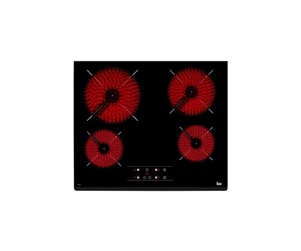 Miniatyrbild 1 av 2: Teka TZ6415 Svart Inbyggd Keramisk 4 zone(s)