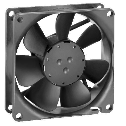 ebm-papst 8412NH Computerkabinet Ventilator 8 cm Sort