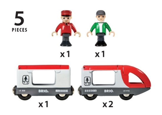 Miniatyrbillede 5 af 6: BRIO 33505 legetøjsbil