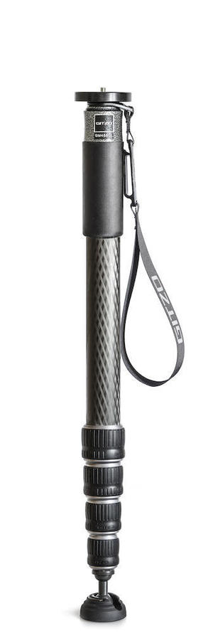 Miniatyrbillede 1 af 3: Gitzo GM4552L kamera etbensstativ 1/4, 3/8" Kulfiber Sort