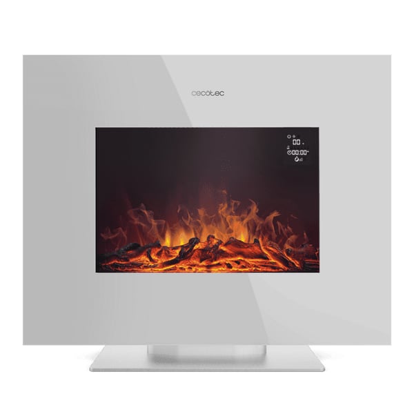 Cecotec ReadyWarm 2710 Design Flames Sisätila Vapaasti seisova tulisija Sähkö Valkoinen