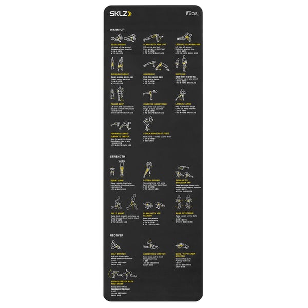 Pikkukuva 1 / 5: SKLZ TRAINERMAT joogamatto Musta