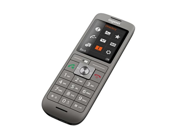 Miniatyrbild 4 av 14: Gigaset CL660HX Analog telefon/DECT-telefon Namn och uppringnings-ID Antracit