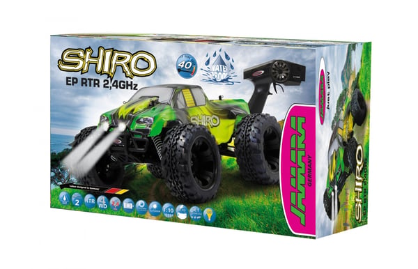 Miniatyrbild 7 av 10: Jamara 053366 radiostyrd modell Monstertruck Elmotor 1:10