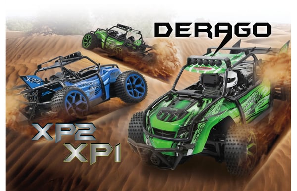 Miniatyrbild 7 av 8: Jamara 410012 radiostyrd modell Buggy Elmotor 1:18