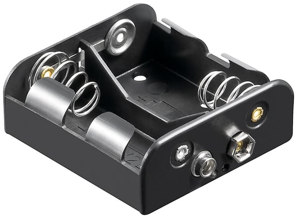 Goobay 11455 batterihållare och fäste 2 C
