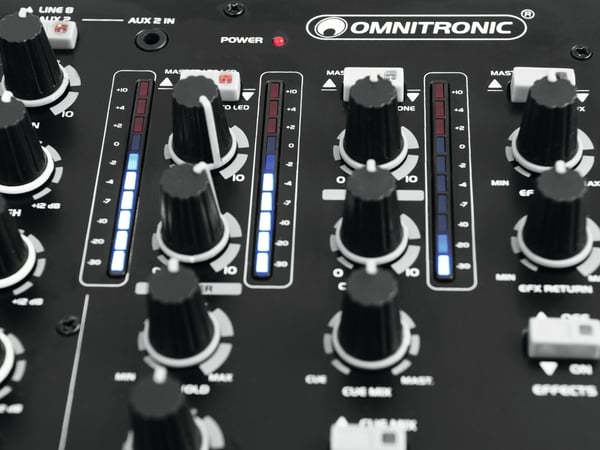 Miniatyrbild 5 av 6: Omnitronic CM-5300 5 kanaler 20 - 20000 hz Svart