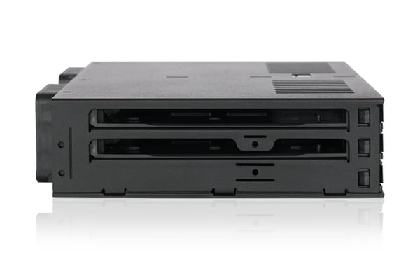 Icy Dock MB326SP-B hårddiskar 0 TB Rack (1U) Svart