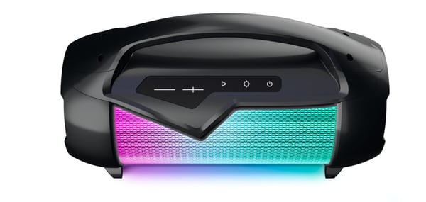 Bigben Interactive PARTYBTIPLITE bärbara högtalare och partyhögtalare Bärbar stereohögtalare Svart 50 W