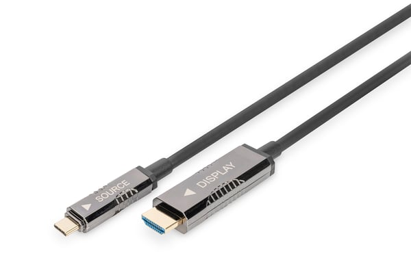Digitus AK-330150-200-S videokabel adapter 20 m USB Type-C HDMI Sort Digitus AK-330150-200-S videokabel adapter 20 m USB Type-C HDMI Sort