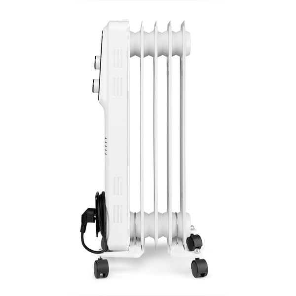 Orbegozo 18023 varmeapparat Indendørs Sort, Hvid 1000 W Olie elektrisk områdevarmer
