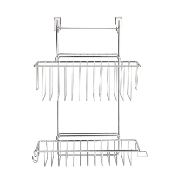 Pikkukuva 3 / 4: WENKO Door-mounted rack Ripustuskiinnitys Metalli Kromi
