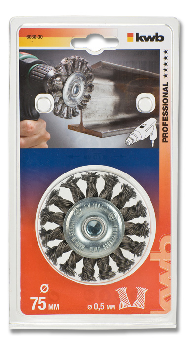 Pikkukuva 2 / 3: kwb 603030 Pyöräharja Teräsharjalaikka 7 cm