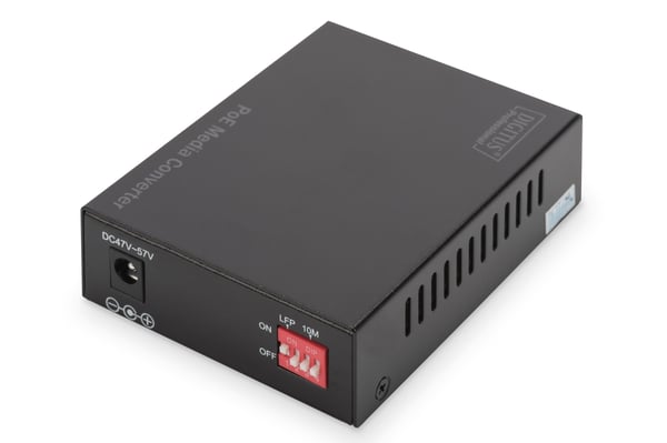 Miniatyrbillede 6 af 6: DIGITUS Gigabit PoE mediekonverter, RJ45 / SFP, PSE
