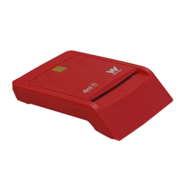 Miniatyrbild 2 av 2: Woxter PE26-145 läsare smarta kort inomhus USB USB 2.0 Röd