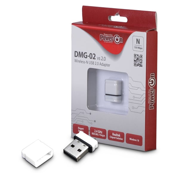 Miniatyrbild 4 av 4: Inter-Tech DMG-02 - Nätverksadapter - USB 2.0