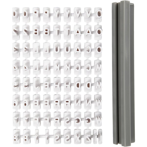 Creativ Company 78286 stempelblok Hvid Gummi 85 stk