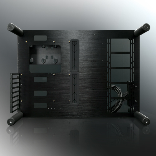 Miniatyrbild 3 av 11: RAIJINTEK Paean Skrivbord Svart, Transparent